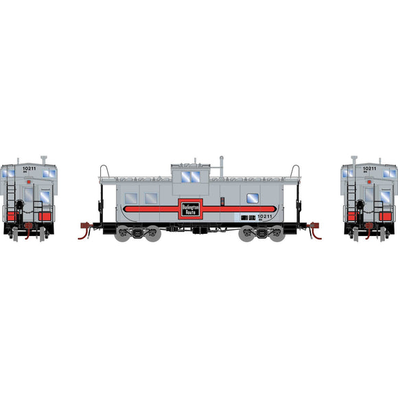 HO GEN ICC Caboose with Lights, BN #10211