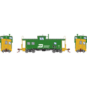 HO GEN ICC Caboose with Lights, FWD #158