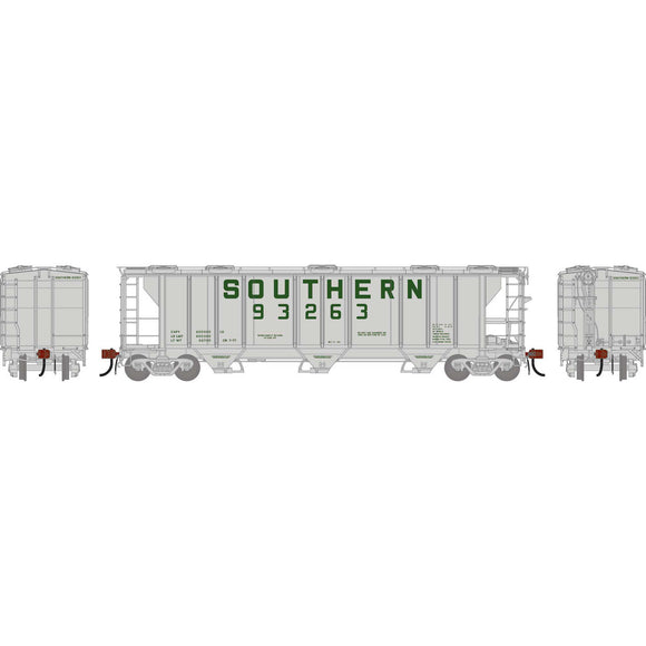 HO PS-2 2893 3-Bay Covered Hopper, SOU #93263