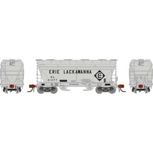 N ACF 2970 Covered Hopper, EL with ACI Primed For Grime #21377