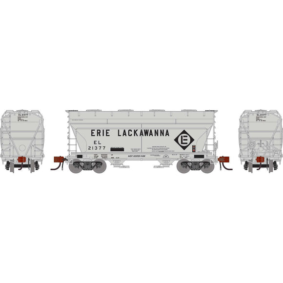 N ACF 2970 Covered Hopper, EL with ACI Primed For Grime #21377