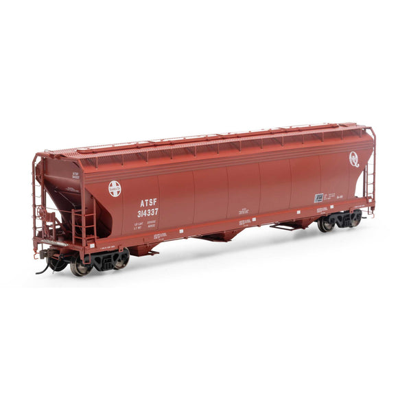 HO ACF 4600 3-Bay Center Flow Hopper, ATSF #314337