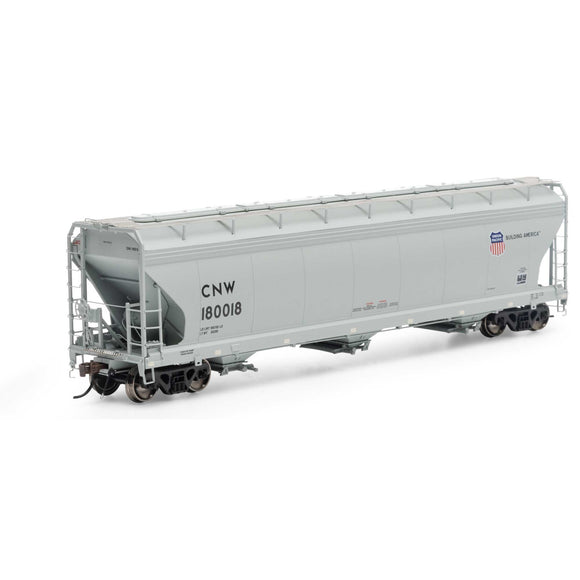 HO ACF 4600 3-Bay Center Flow Hopper, C&NW #180018