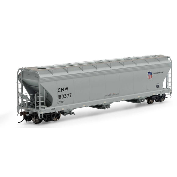 HO ACF 4600 3-Bay Center Flow Hopper, C&NW #180337