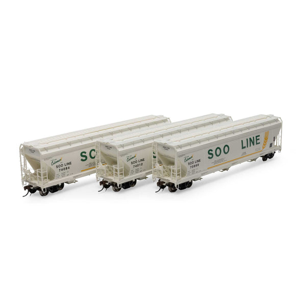 HO ACF 4600 3-Bay Center Flow Hopper, SOO (3)