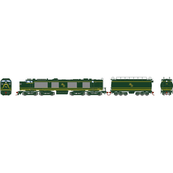 HO Gas Turbine Locomotive with Tender, GE #102