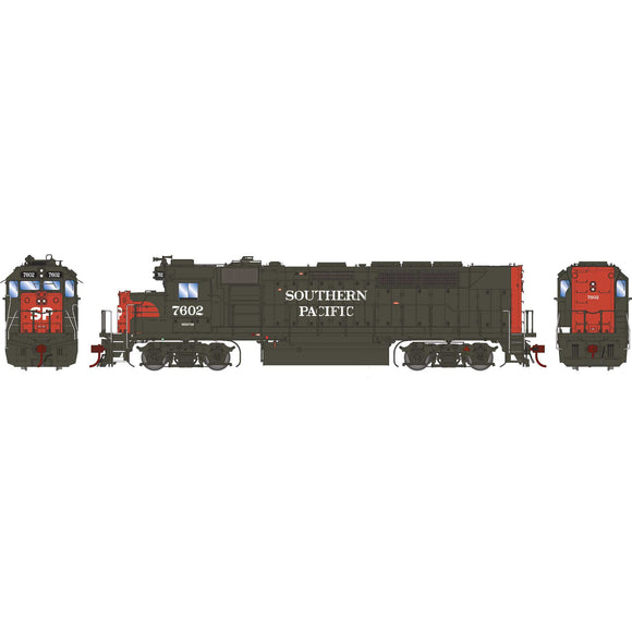 HO GP40P-2 Locomotive with DCC & Sound, SP/80's Version #7602