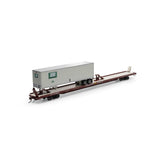 HO F89F Trailer with 40' Trailer, TTX #154869, PCTZ