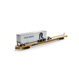 HO F89F Trailer with 40' Trailer, TTX #153958, RIZ