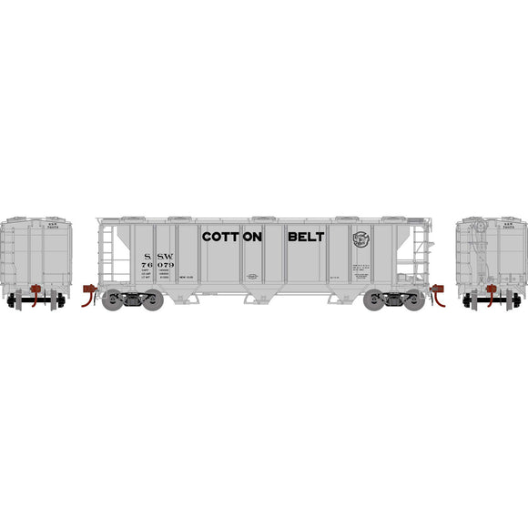 HO PS-2 2893 3-Bay Covered Hopper, SSW #76079