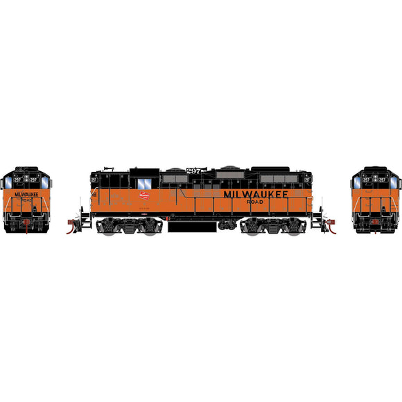 HO GP9 Locomotive with DCC & Sound, MILW #297