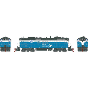 HO GP9 Locomotive with DCC & Sound, GN #682