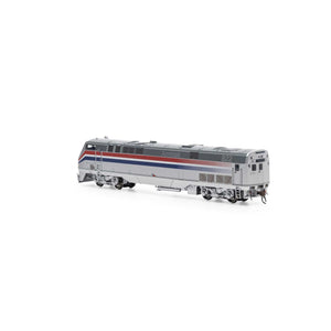 HO P40DC Locomotive with DCC & Sound, Amtrak, Phase III #822