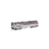 HO P40DC Locomotive with DCC & Sound, Amtrak, Phase III #822