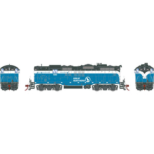 HO GP9 Locomotive with DCC & Sound, GN #690