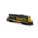 HO GP7B Locomotive, with DCC & Sound, ATSF #2791A