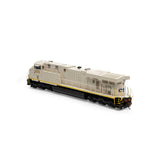 HO ES44DC Locomotive with DCC & Sound, CSX, Primer #5228