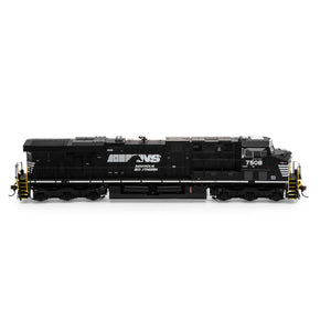 HO ES44DC Locomotive with DCC & Sound, NS #7508