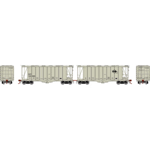 HO GATC 2600 Airslide Hopper, MP / Drawbar#720990(2)