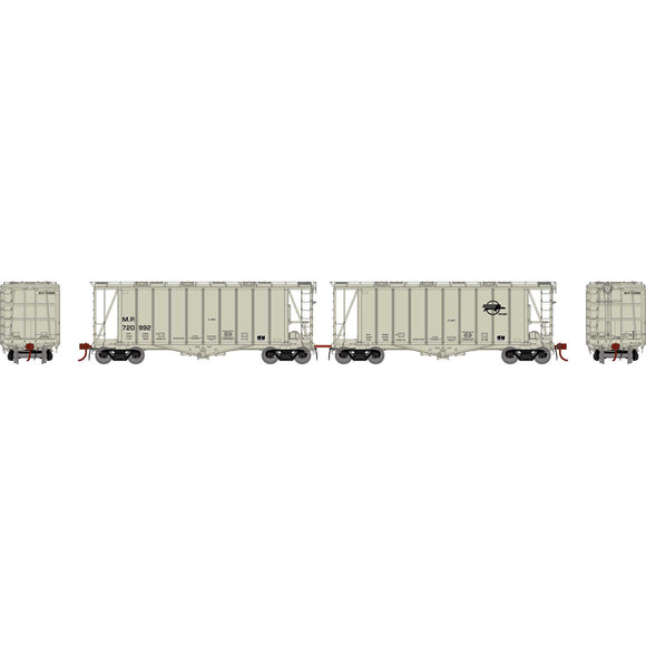 HO GATC 2600 Airslide Hopper, MP / Drawbar#720992 (2)