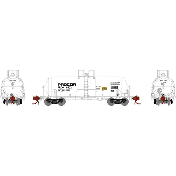 N 13,600-Gallon Acid Tank, PROX, White #16502