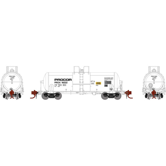 N 13,600-Gallon Acid Tank, PROX, White #16522
