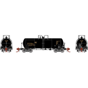 N 13,600-Gallon Acid Tank, UTLX, Black #13825