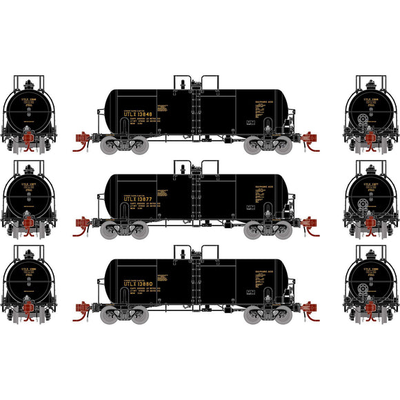 N 13,600-Gallon Acid Tank, UTLX, Black (3)