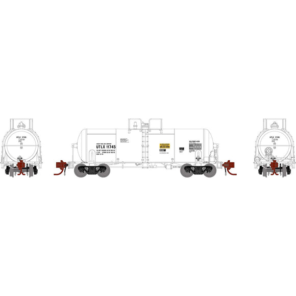 N 13,600-Galon Acid Tank, UTLX, White #11745