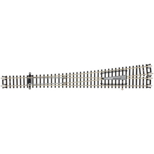 N Code 80 #8 Left-Hand Turnout Customline