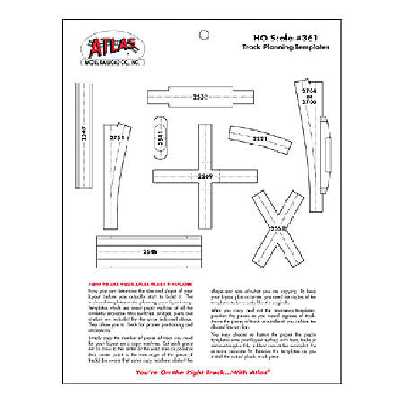 HO Track Planning Templates