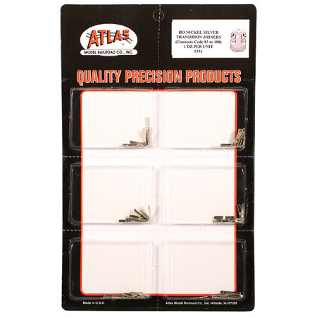HO Code 83/Code 100 Transition Joiners (12)