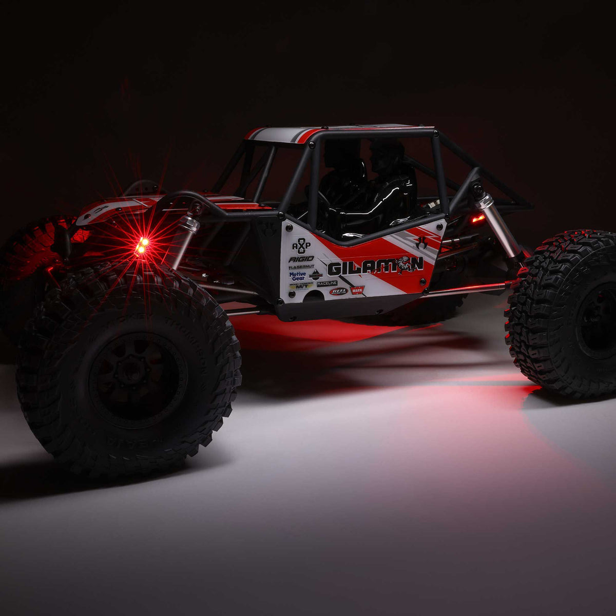 Axial 1/8 AXP8 Gilamon 2.2 4X4 RTR Brushed Trail Buggy, Red