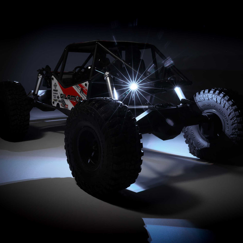 Axial 1/8 AXP8 Gilamon 2.2 4X4 RTR Brushed Trail Buggy, Red