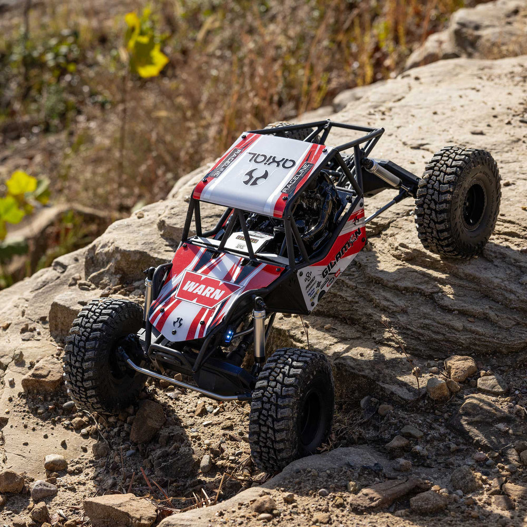 Axial 1/8 AXP8 Gilamon 2.2 4X4 RTR Brushed Trail Buggy, Red