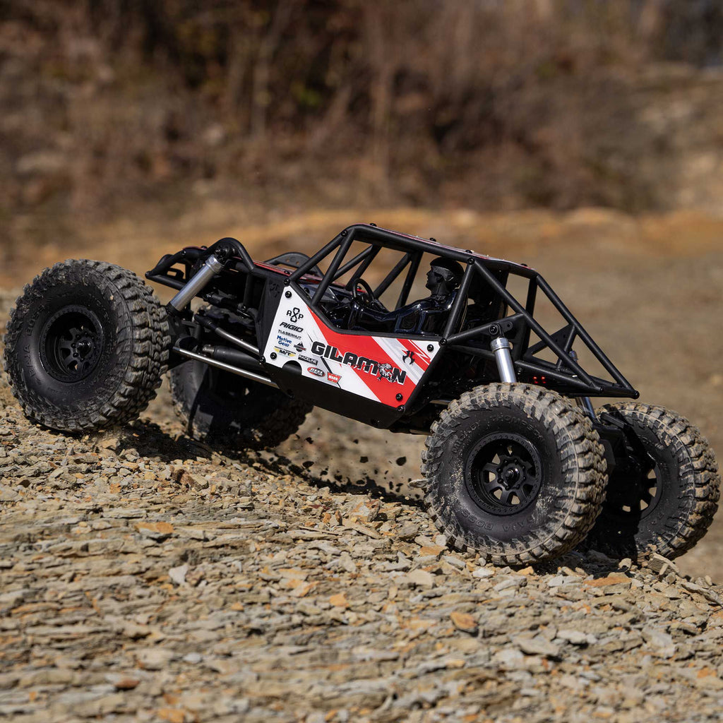 Axial 1/8 AXP8 Gilamon 2.2 4X4 RTR Brushed Trail Buggy, Red