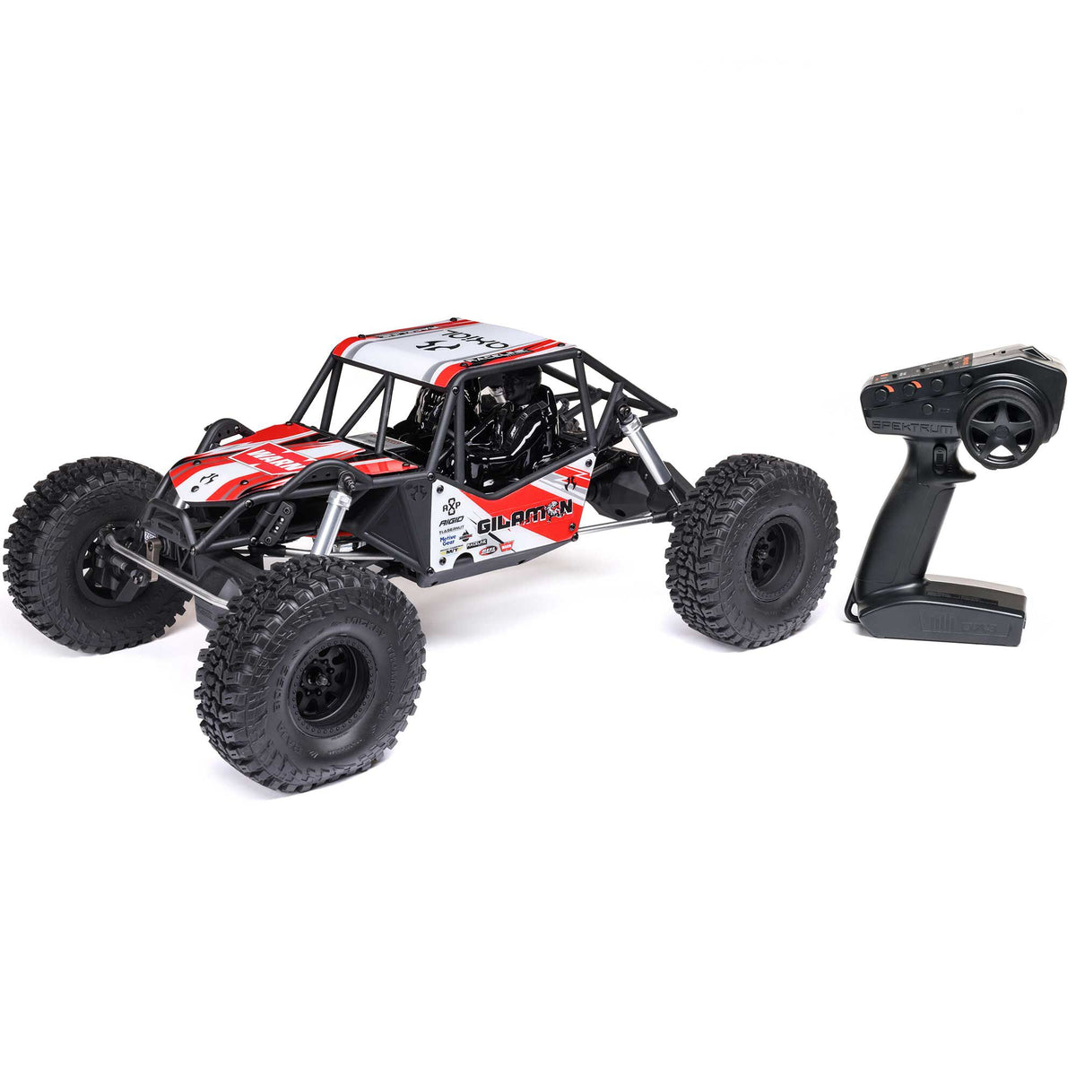 Axial 1/8 AXP8 Gilamon 2.2 4X4 RTR Brushed Trail Buggy, Red