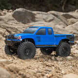 1/24 SCX24 Base Camp 4x4 Rock Crawler Brushed RTR - Blue