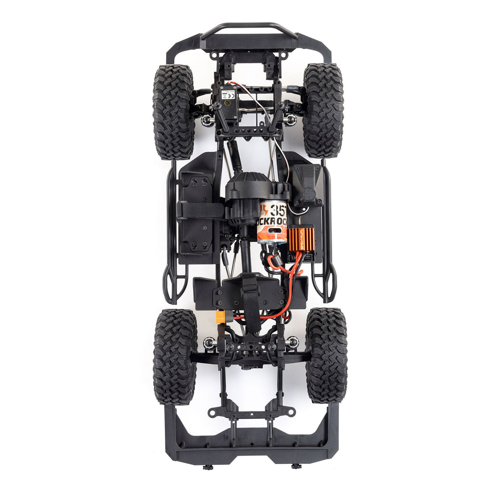 Axial 1/10 SCX10 III Base Camp 4X4 RTR Brushed Rock Crawler, White