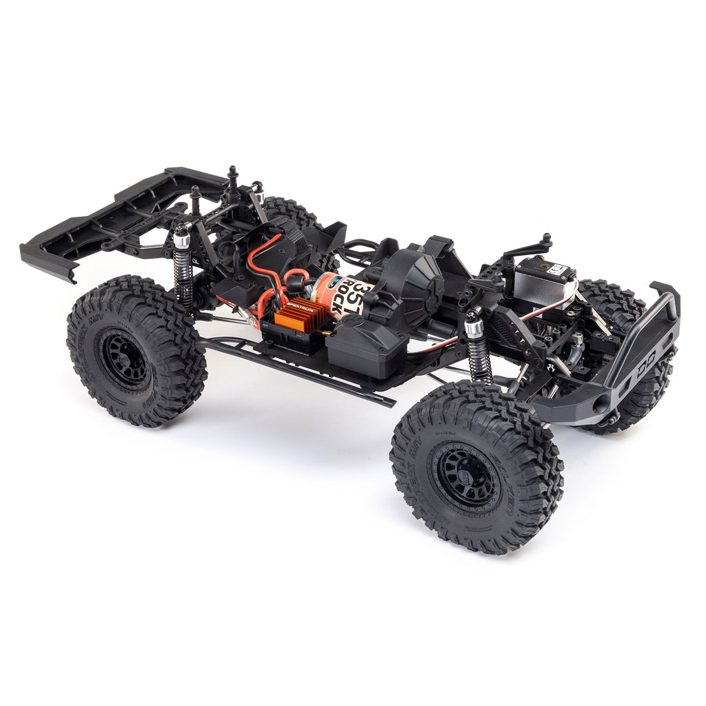 Axial 1/10 SCX10 III Base Camp 4X4 RTR Brushed Rock Crawler, Gray