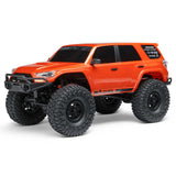 AXIAL 1/24 1/24 SCX24 Toyota 4Runner 4X4 RTR Brushed Rock Crawler (Battery & Charger Included), Orange