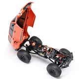 AXIAL 1/24 1/24 SCX24 Toyota 4Runner 4X4 RTR Brushed Rock Crawler (Battery & Charger Included), Orange