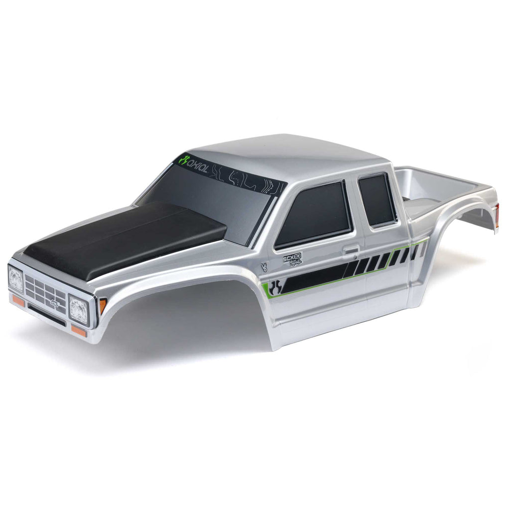 Axial 1/10 SCX10 III Coyote 4X4 RTR Brushed Rock Crawler, Silver
