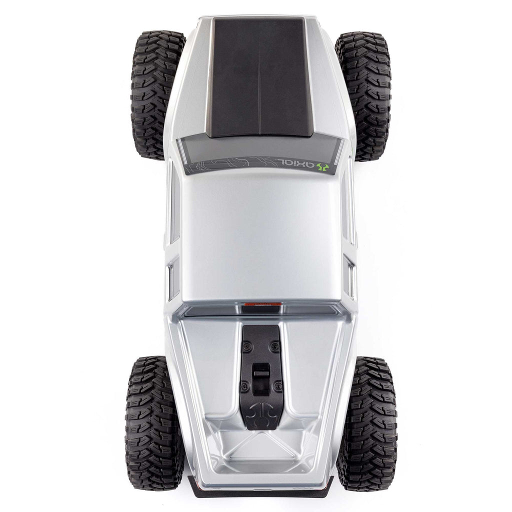 Axial 1/10 SCX10 III Coyote 4X4 RTR Brushed Rock Crawler, Silver