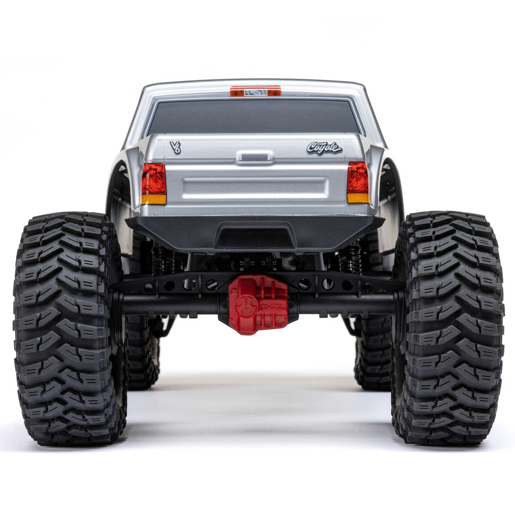 Axial 1/10 SCX10 III Coyote 4X4 RTR Brushed Rock Crawler, Silver
