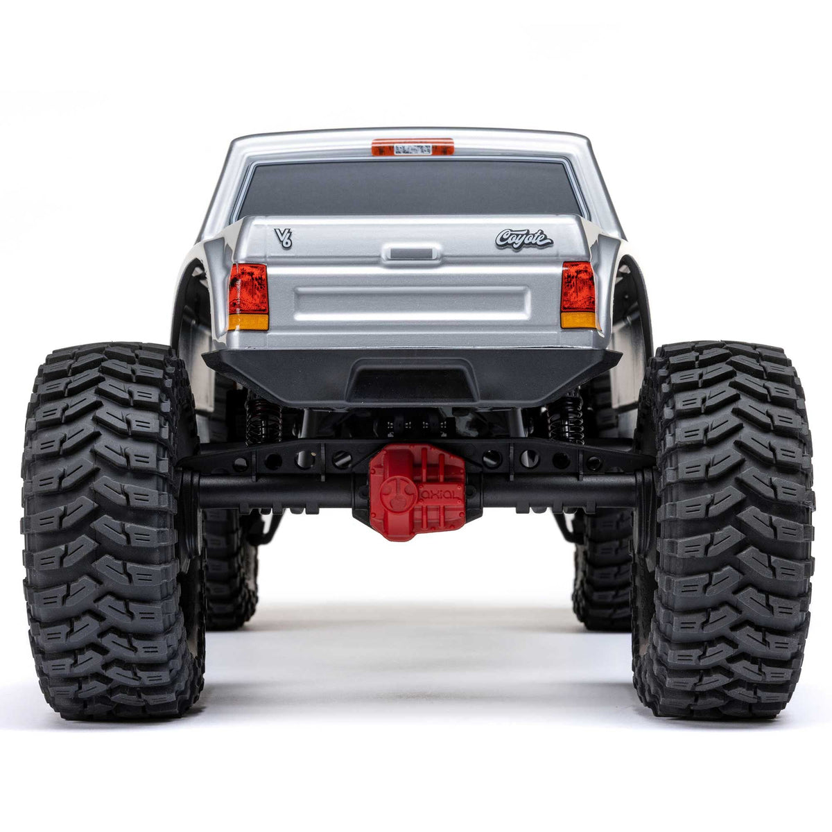 Axial 1/10 SCX10 III Coyote 4X4 RTR Brushed Rock Crawler, Silver