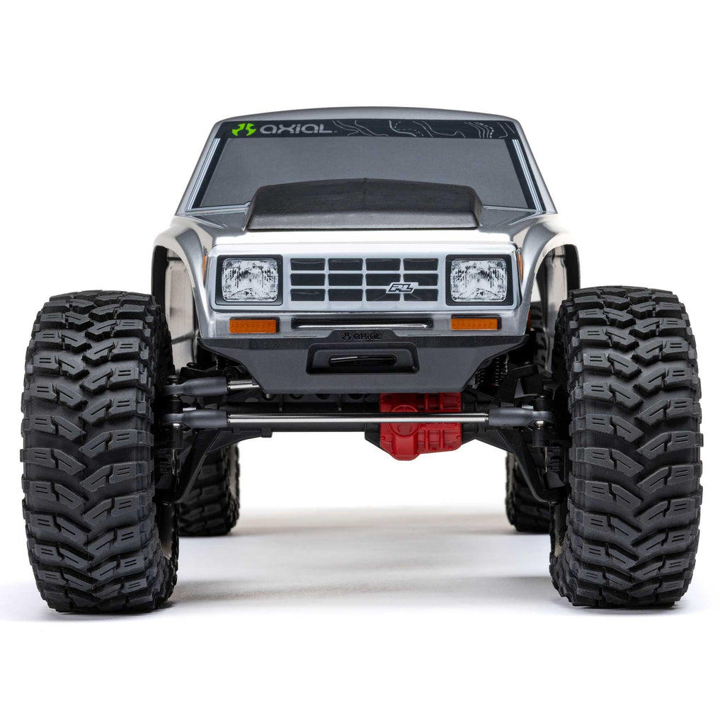 Axial 1/10 SCX10 III Coyote 4X4 RTR Brushed Rock Crawler, Silver