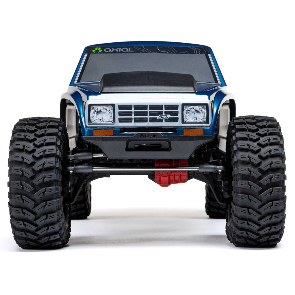 Axial 1/10 SCX10 III Coyote 4X4 RTR Brushed Rock Crawler, Blue