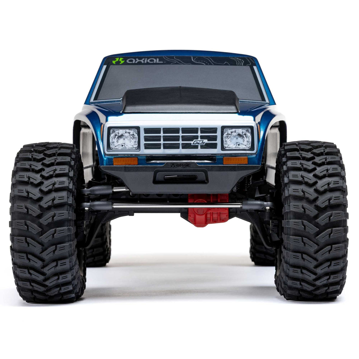 Axial 1/10 SCX10 III Coyote 4X4 RTR Brushed Rock Crawler, Blue