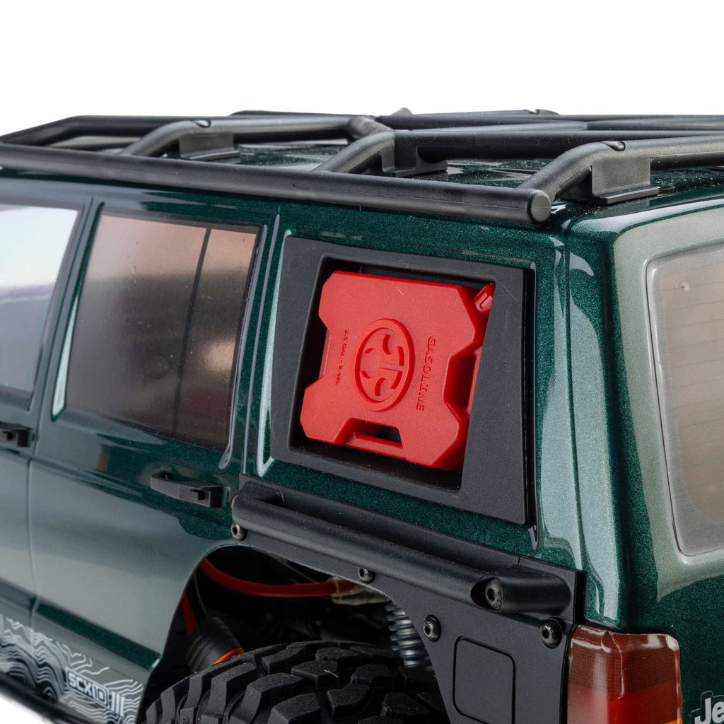 1/10 SCX10 III Jeep Cherokee XJ 4X4 RTR Brushed Rock Crawler, Green